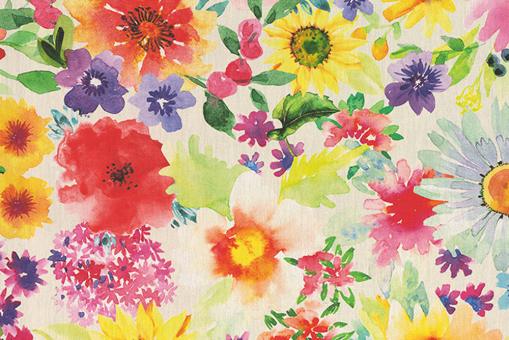 Outdoorstoff Superprint - Dralon® - Flowers 